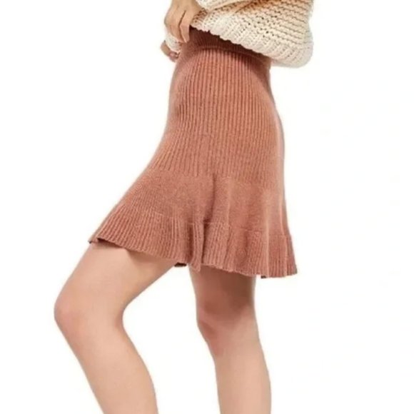 Free People sweater skirt szL - Picture 4 of 15